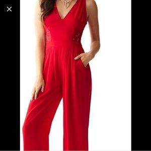 GUESS Red Jumpsuit